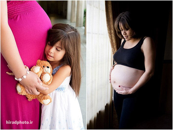 عکاسی بارداری در آتلیه